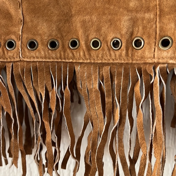 Aldo Boho Leather Vest - Picture 8 of 11